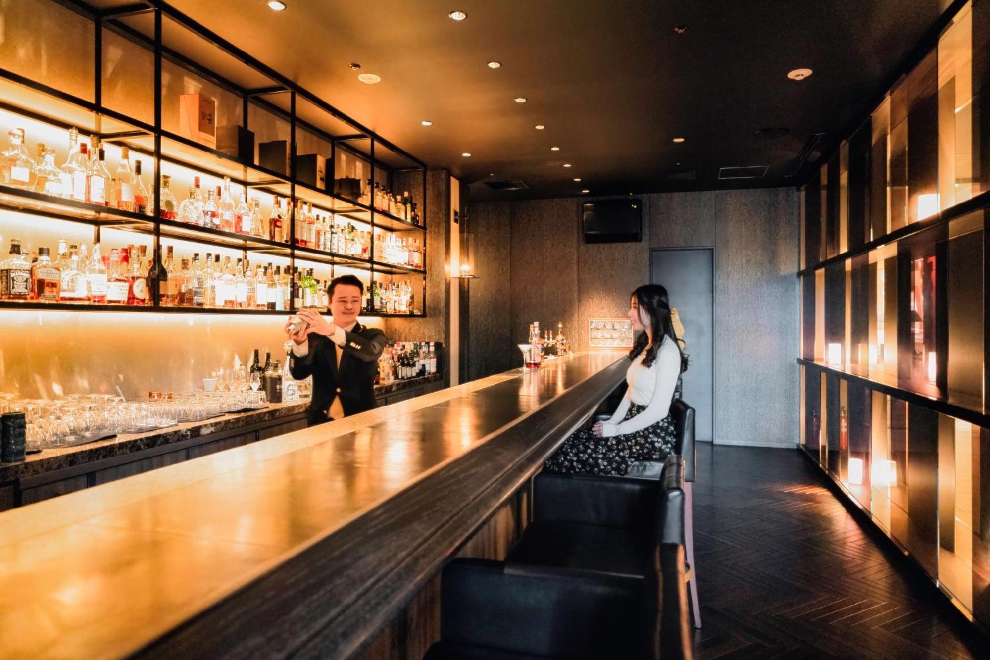 فندق أوكروا فوكوكا المظهر الخارجي الصورة The bar at the 360° Sky Lounge